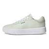 adidas Neo Grand Court Platform Canvas Thick Sole Non-Slip Wear-Resistant Low-Top Skate Shoes Women Sneaker Green GW6907