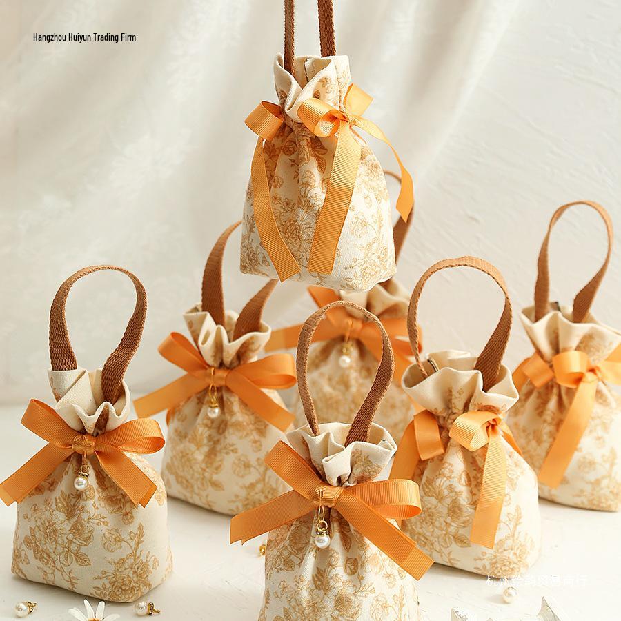 Elegant Wind Wedding Favor Candy Bag - Gift Box Handbag