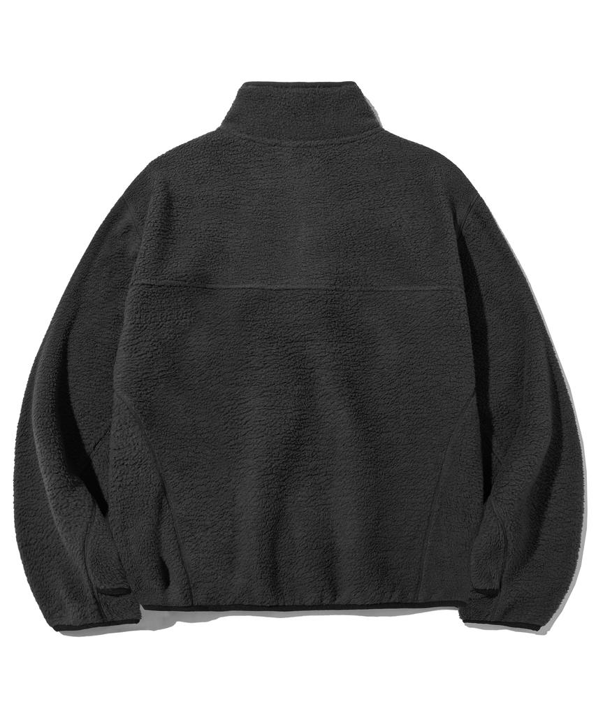 Filluminate Traveler Fleece Anorak - Black