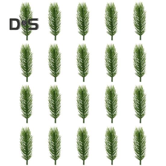 

20 шт., искусственные сосновые иглы, реалистичные искусственные сосновые листья без полива, сделай сам, цветочная композиция, имитация сосновой ветки, декор для свадебной вечеринки 12cm зелёный