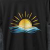 Sun T-shirt, Sunshine Shirt, Summer Shirts, Beach Shirt, Gift for Her, Summer Vibes Shirt, Holiday Shirt, Sun Graphic Tee, Retro 90s Shirt