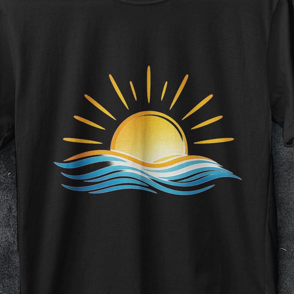 Sun T-shirt, Sunshine Shirt, Summer Shirts, Beach Shirt, Gift for Her, Summer Vibes Shirt, Holiday Shirt, Sun Graphic Tee, Retro 90s Shirt