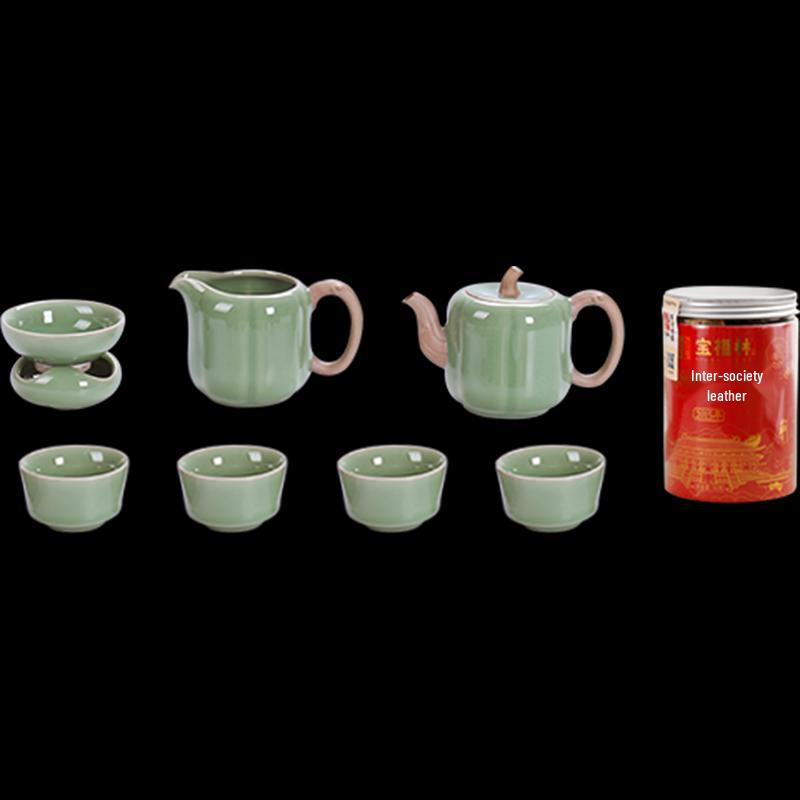 Bafang Li Fuyun Lianlian Chinese Ceramic Tea Set