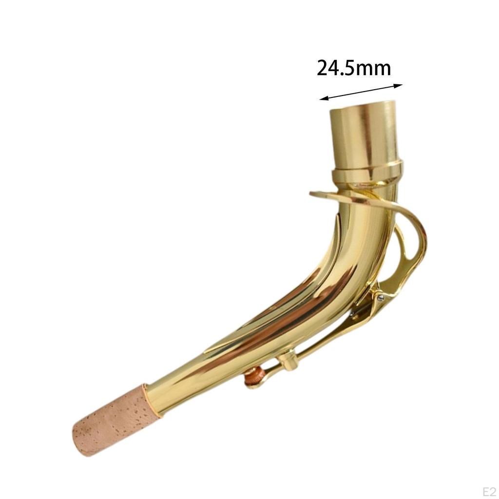 Alto Saxophone Bend Neck,E Flat Elbow Neck,24.5mm Port Diameter Part,Instrument