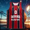 Καλοκαίρι Νέο Ισπανία Baskonia Ανδρικό Γυναικείο Φανελάκι Μπάσκετ Casual Ειδικό Αθλητικό Ρούχο Φανέλα Μπάσκετ Οικογενειακά Παιδικά T-shirts