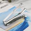 Stainless Steel Ice Clip for Ice Cube Clip Stainless Steel Food Clip with Magnetic Ice Clip Barbecue Clip