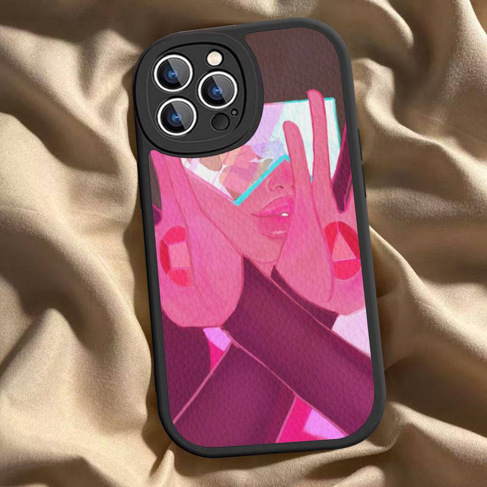 Classic Animation S-Steven U-Universe Phone Case Hard Leather For IPhone 16 15 14 13 12 Mini 11 14 Pro Max Xs X Xr 7 8