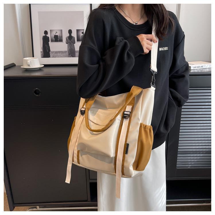 Fashion Large Capacity Tote Bag, Simple Shoulder Bag, Women's Casual Handbag & Purse For Commute Work