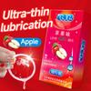 10pcs With Ribbed Spikes Men's Condoms Deep Stimulation Ultra Thin Condoms For Men Pineapple Flavor Sleeve For Penis Sex Toys