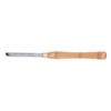 Skew Chisel HSS Lathe Turning Tool Ergonomic Beech Handle Lathe Chisel for Woodworking