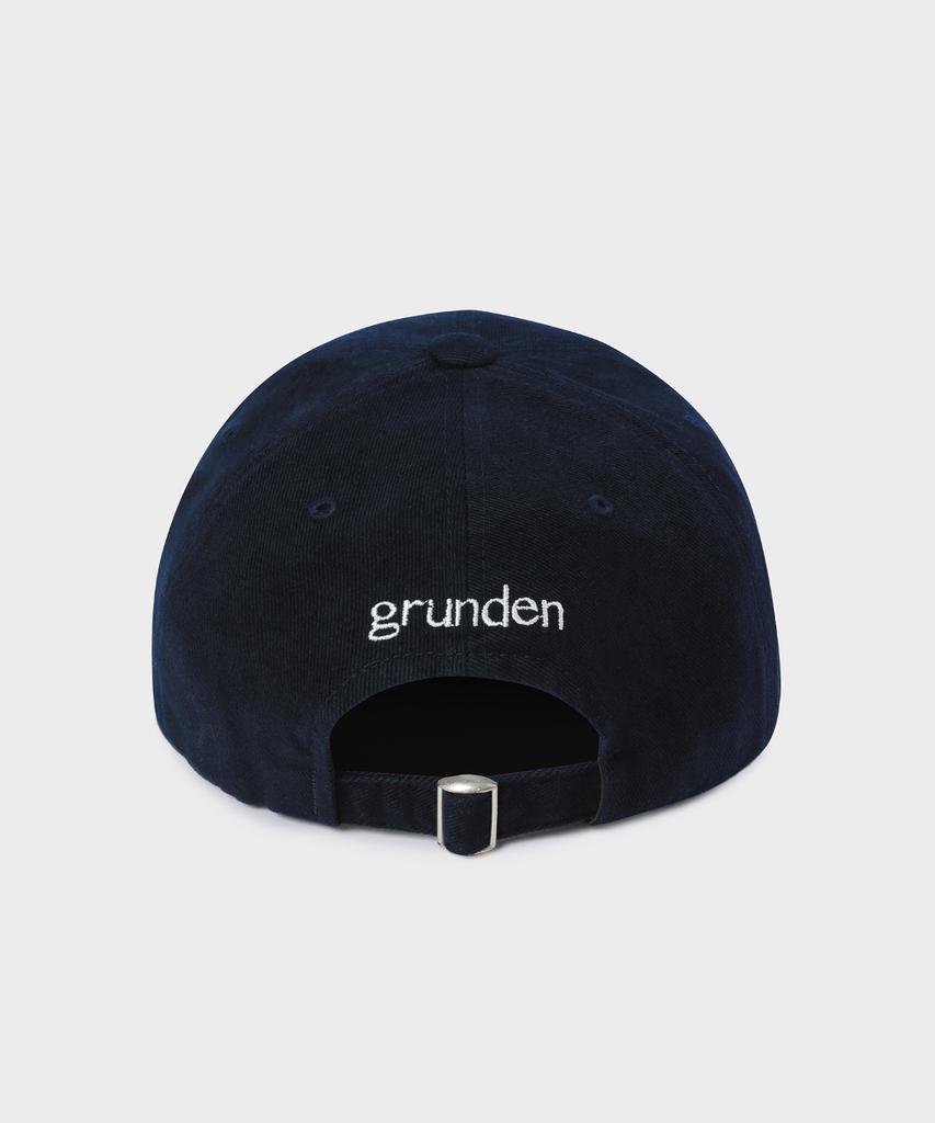 Geulleondeun Vintage Logo Cap (Ink Navy)