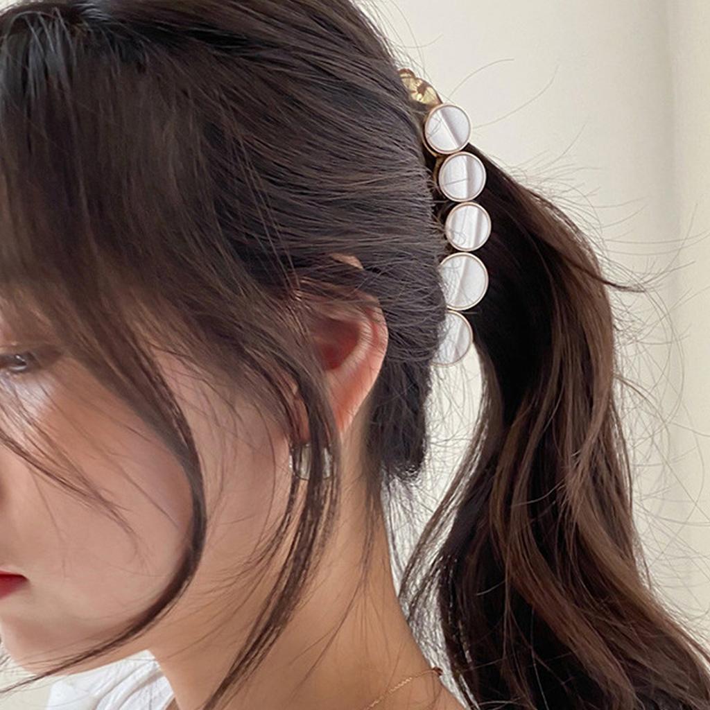 Non Slip Banana Hair Clip For Women Seamless Design Acrylic Hairpin For Ponytails Buns And Updos