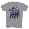 26 Deep Purple '72 Gray Concert T Shirt Mens Licensed Rock N Roll Music Band Grey Unisex T-Shirt