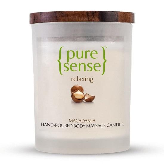 

@PureSense Macadamia Relaxing Body Massage Candle Wax 200 ml Zr146-60%Off