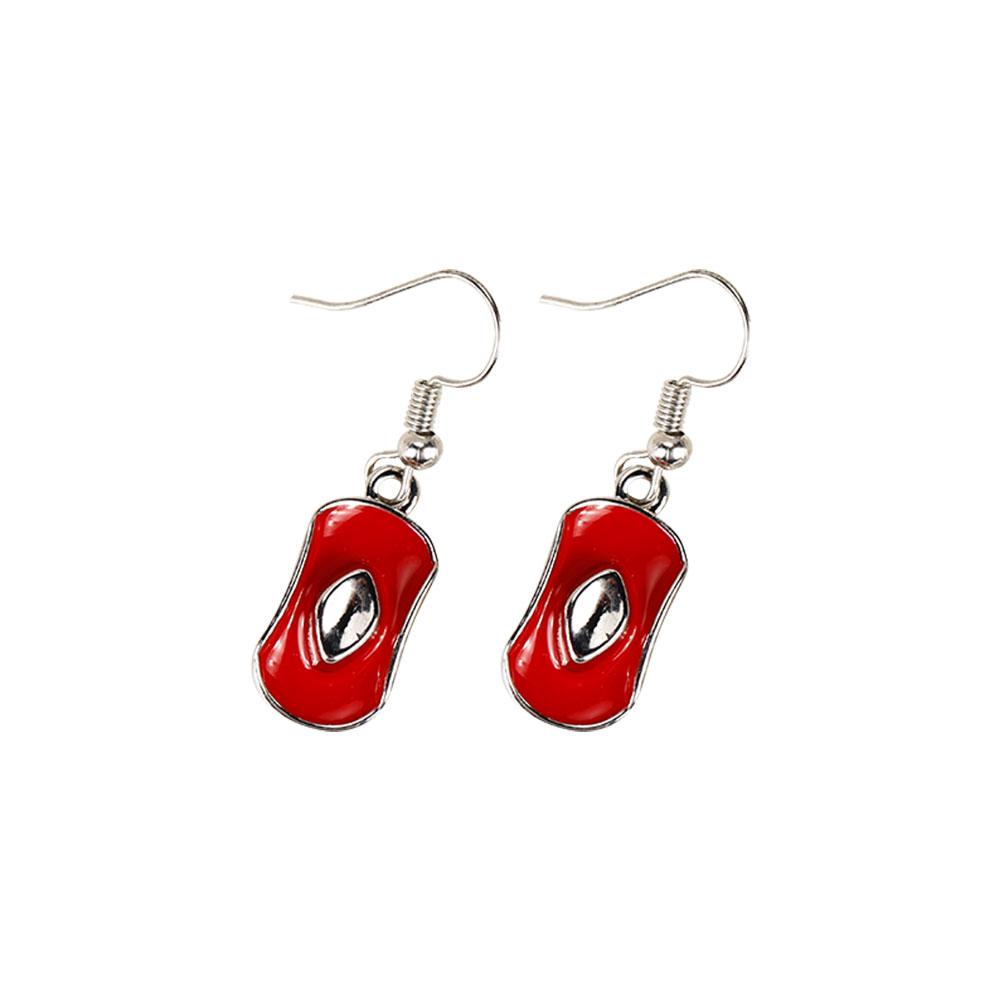 1 Pair American Flag Butterfly Boots Yeah Cowboy Hat Angle Wing Drop Earrings For USA Patriot Party Jewelry Festival Gift