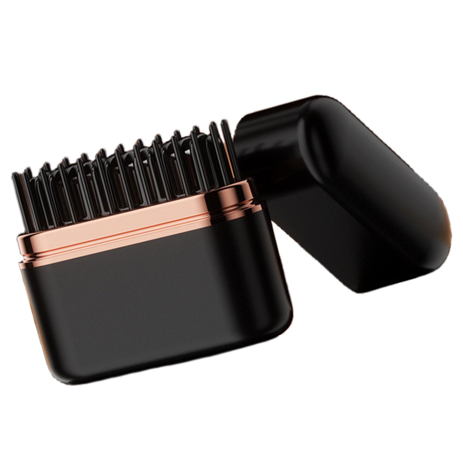 

Wireless Hair Straightening Brush Styling Tool Hair Straightener Brush Convenient Electric Hot Comb Hair Straighteners чорний