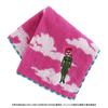 Bizarre Stardust Terence Doll Towel Handkerchief 0 FALSE Towel Hand Towel 25cm [JoJo's Adventure Crusaders] T. D'Arby/Kakyoin (Pink) Approx.