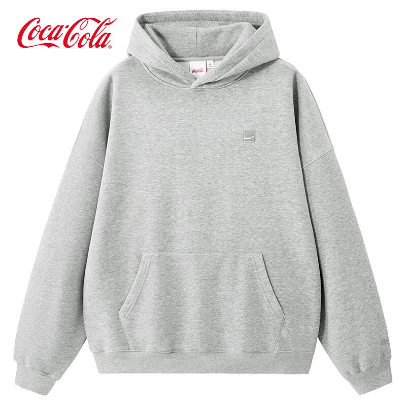 Coca-Cola Men's Embroidered Hooded Sweatshirt