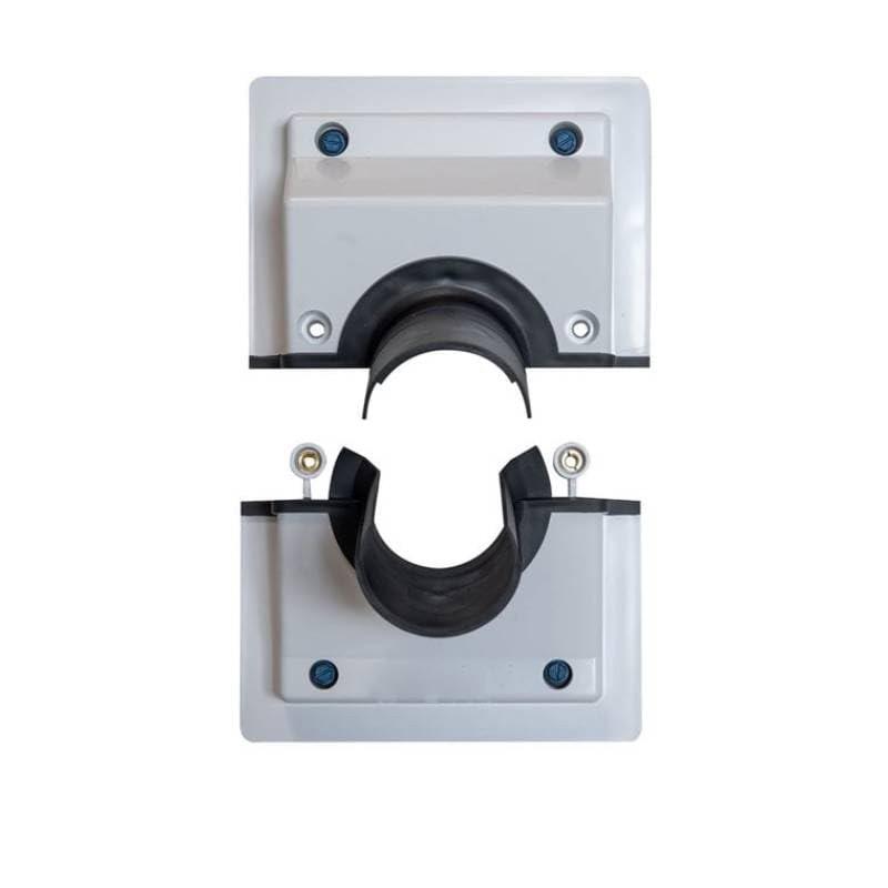 Kit Coperchio Linea-set Passaparete HVAC Kit Coperchio Assemblaggio Cavi Copertura Corpo Separato Copertura a Muro Linea A/C Sistema di Condizionamento dell'Aria