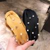 Fashion Women Bow Knot Beading Hairband Hair Sweet Girls Headband