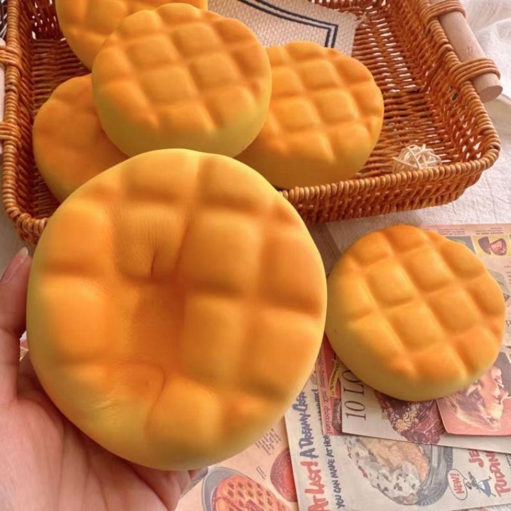 Slow Rebound Bread Squeeze Toy Double-Sided Sensory Fidget Toy  Gift For Kids