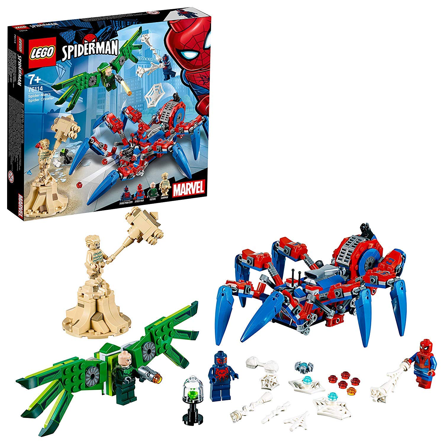 

LEGO Super Heroes Spider Crawler 76114 Игрушка для мальчиков Человек-паук