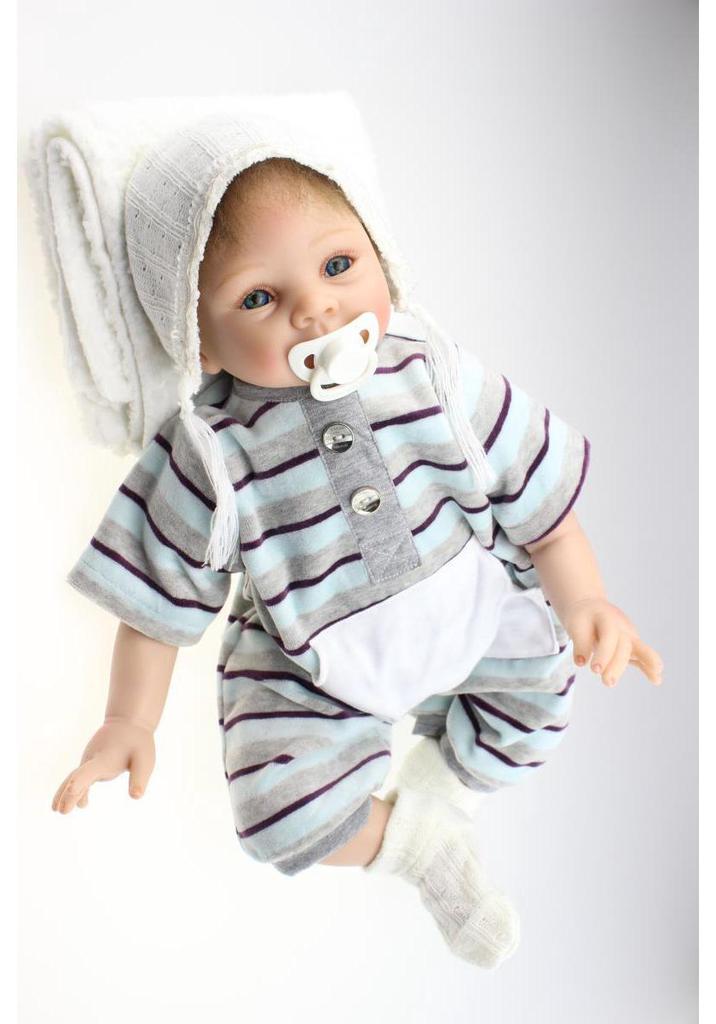 Silicone Baby Doll Role-Playing Toy for Children