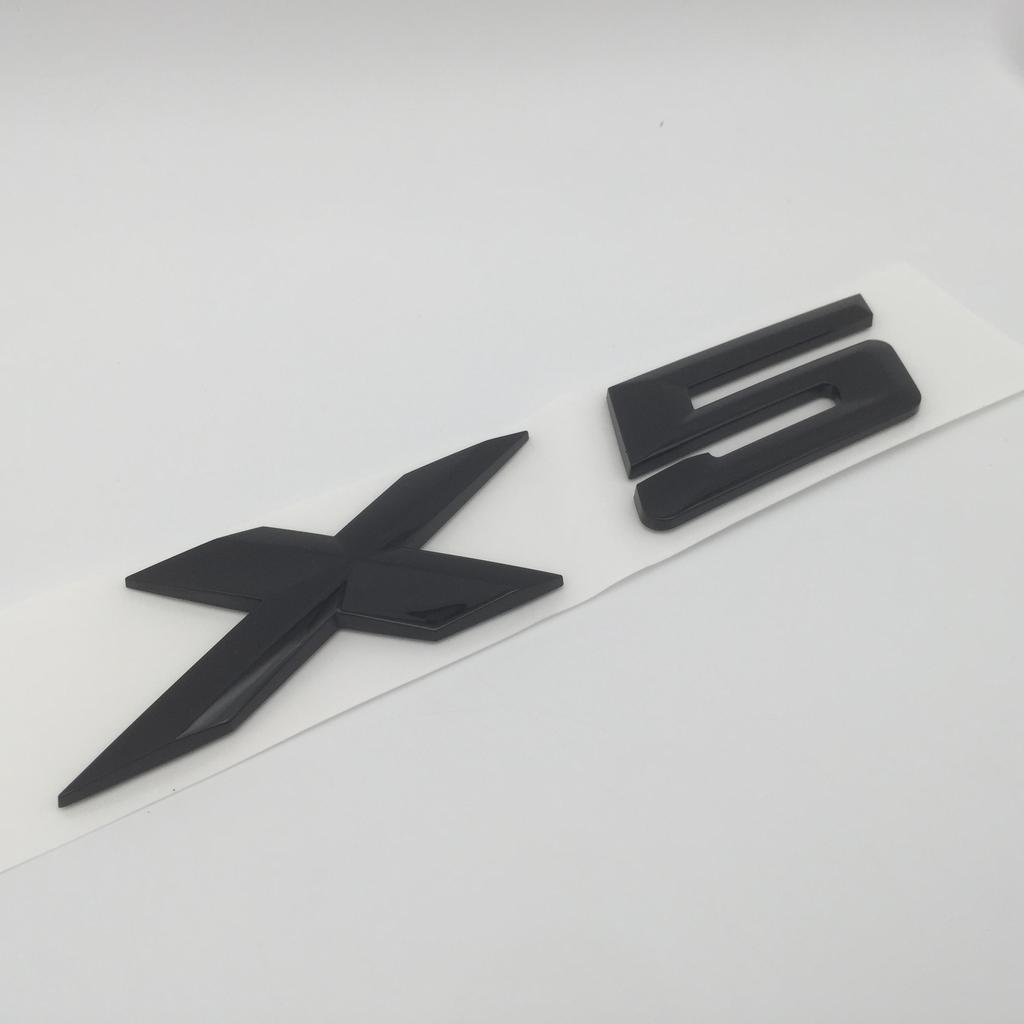 1pcs 3D ABS X1 X2 X3 X4 X5 X6 X7 GT Car Letter Rear Tailgate Trunk Decals Emblem Badge Sticker Decal Styling Auto Accessories