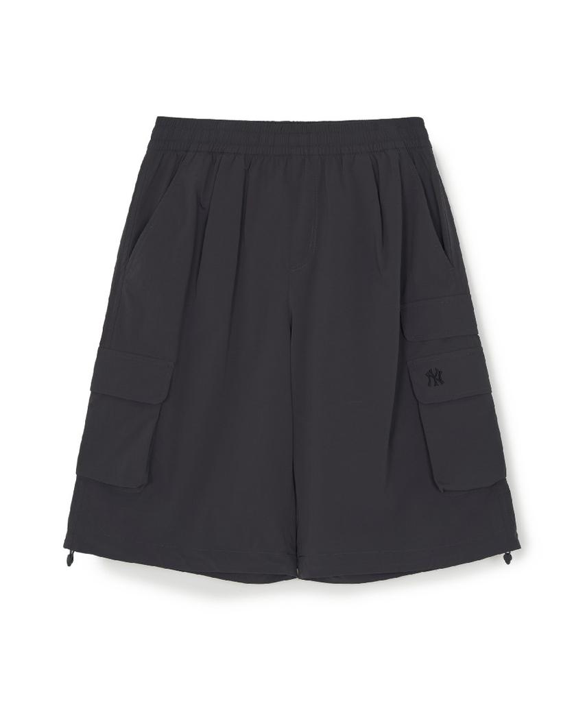 Emelbi Gorpcore Woven Multi-Cargo Length Shorts Ny (D.Charcoal Grey)
