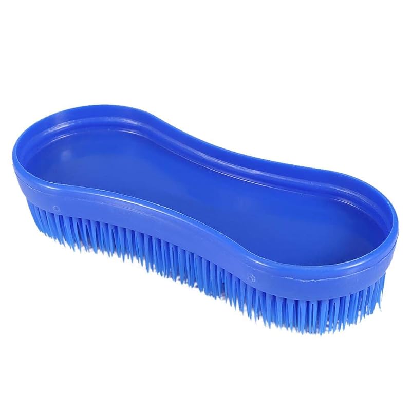 Horse Grooming Brush Cleaning Brush Soft Touch Riding Massage Too Professional Horse Curry Comb Horse Care Pony Comfort