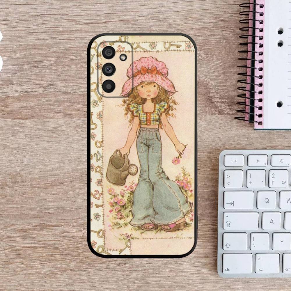 

Sarah Kay Phone Case For Samsung Galaxy A13,A21s,A22,A31,A32,A52,A53,A71,A80,A91 Soft Black Cover Samsung a21s