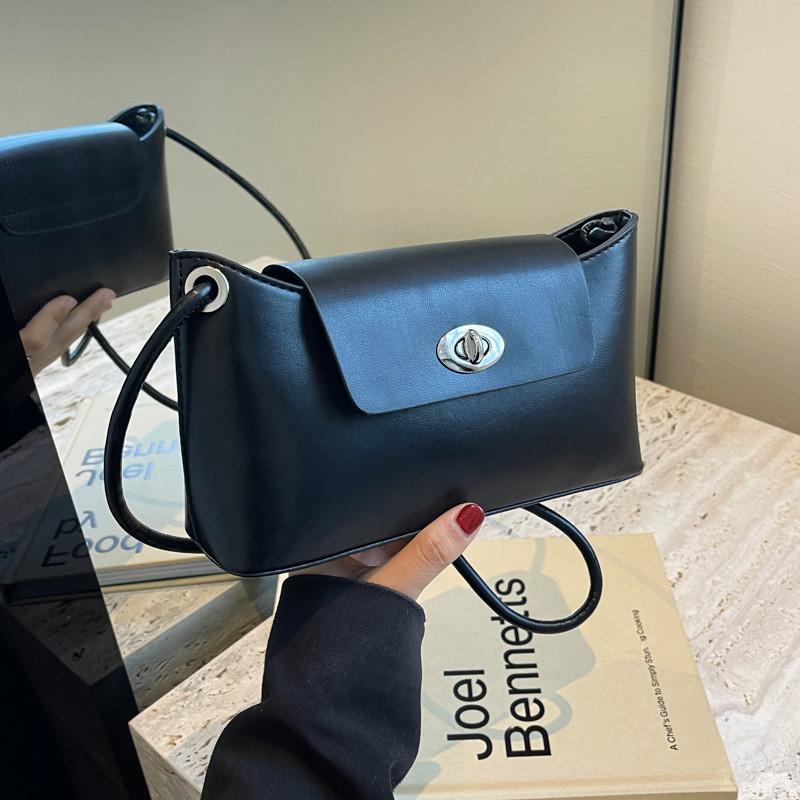 

Vintage Chic Cross-border Women s Bag Simple Urban Casual Small Square Bag Versatile Single Shoulder Diagonal Bag White чёрный