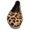 Zara Leather Color-Blocked Casual Flats Women Flats Leopard-print 12552410195