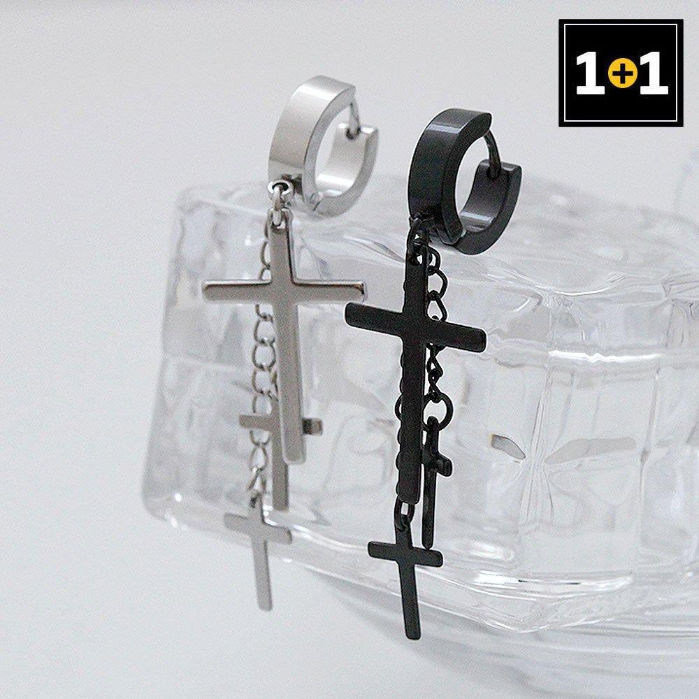 [1+1] Surgical Piercing Triple Cross