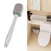 Ergonomic Pumice Scouring Brush For Toilet Bowl Sink Bathtub Glass Fiber Reinforced Head With Extended Handle