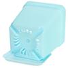 6pcs Plastic Square Succulent Flowerpots & Trays Mixed Candy Color Garden Horticulture Home Office Desktop Decoration YMY