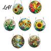 Sonnenlicht wirft Schatten Spielzeug Acryl Puzzle Suncatcher Bunt Buntglasstil Sonnensammler Handgefertigtes Sammler-Set DIY Puzzles Fenster