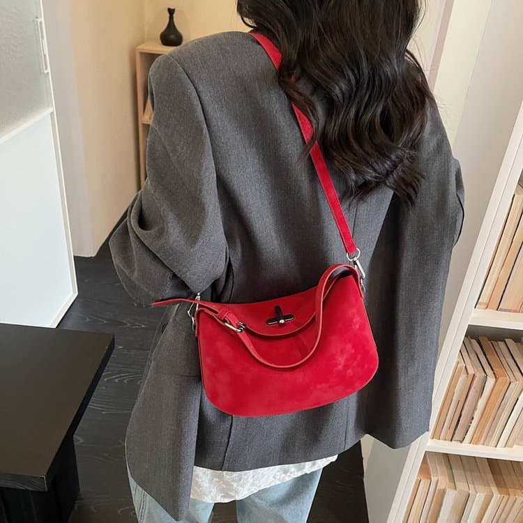 Schloss Unterarmtasche Damen Vielseitige Schulter Crossbody Tasche