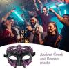 Fashion Cosplay Halloween Mask Venetian Ancient Greek Masquerade Mask Roman Festival Costume Half Face Mask Halloween Party