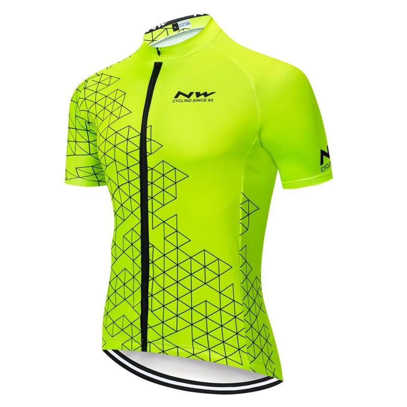 Men Women Cycling Jersey Short Sleeve Breathable Quick Dry Bike Shirt Sport Apparel