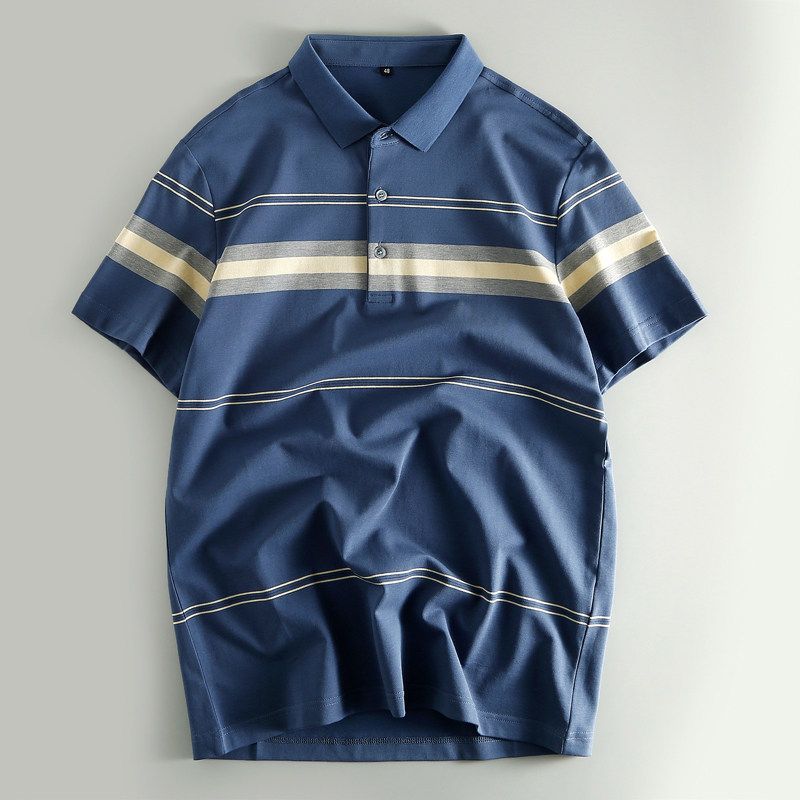 Export Export Men s Tail Order Cut Label OEM Goods Tail Goods Factory Men s round-Neck Short-Sleeved T-shirt Tail Goods Summer Tops Blue 4XL