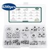520pcs580pcs620pcs684pcs180pcs360pcs900pc Flat Washer Set 304 Stainless Steel