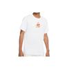 T Shirts Men's White Crew Neck Moderate Straight Fit DD8472-100