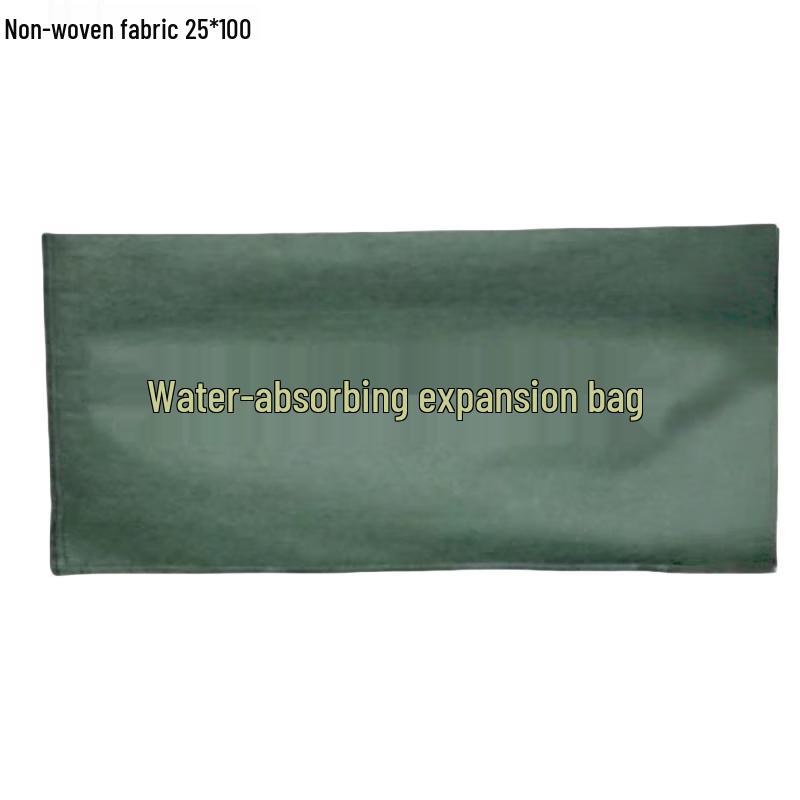 Self-Absorbing Emergency Flood Barrier Sandbag