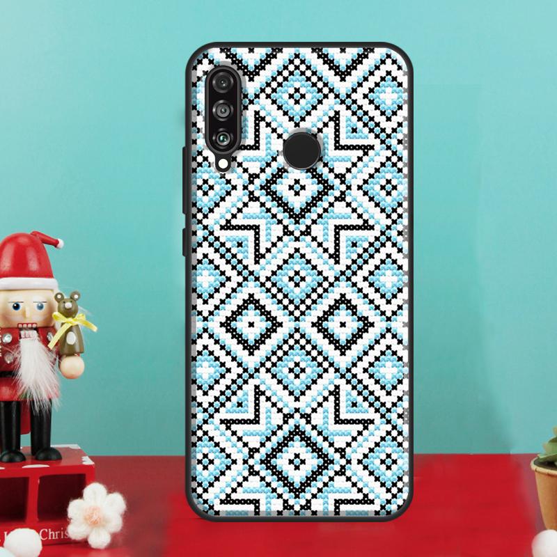 Ukraine Ornament Pattern For Huawei Nova 9 10 SE 12i 12s 11i 8i Y90 Y60 Y70 Y72 Y73 Y61 Y91 P30 P40 Lite P60 Pro Case