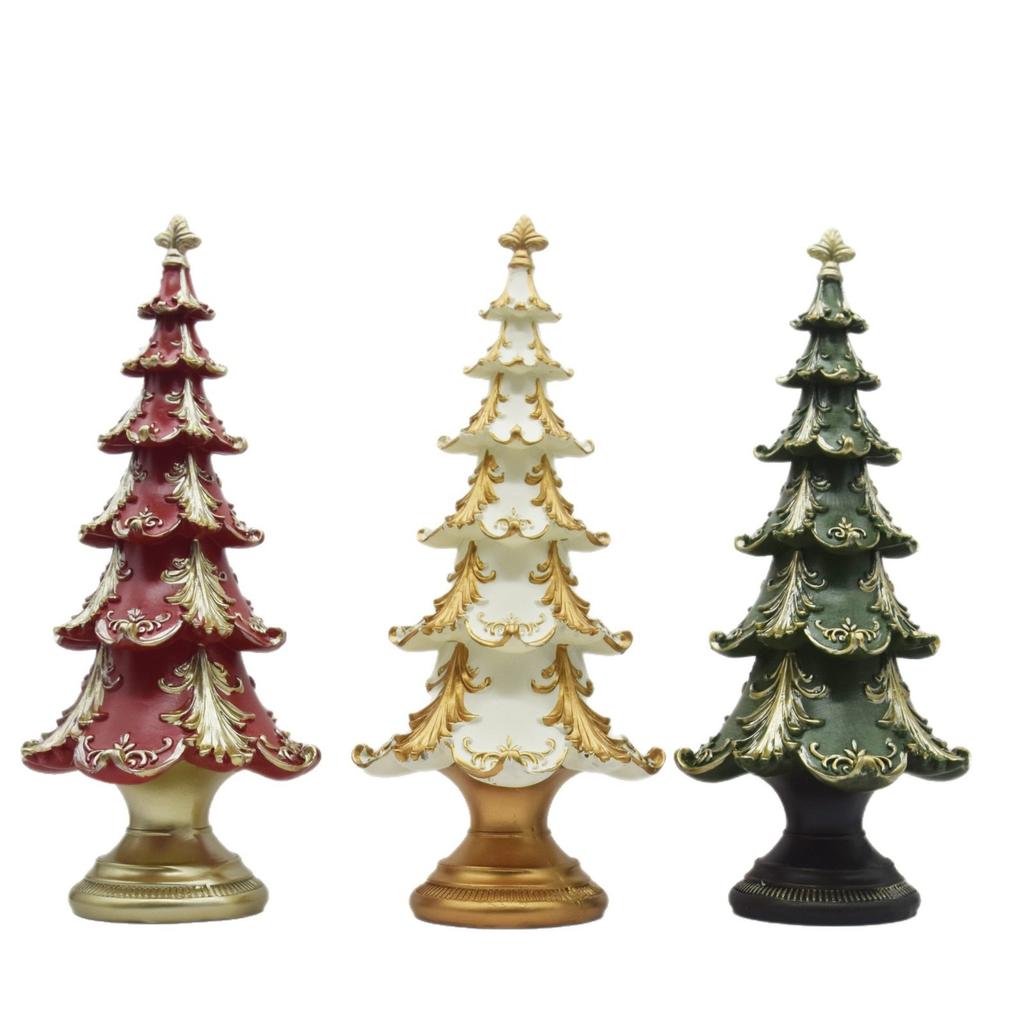Julgransprydnader Snöträd Hemdekoration Hantverk Skrivbord Julstämning Gåva