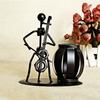 Iron Ornament Desktop Storage (1pc) – Guitar Player Iron Man Pen Holder, Metal Desk Storage & Decoration