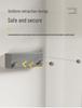 Invisible Retractable Clothesline: Wall-Mounted Stainless Steel Rope Rack for Indoor Drying