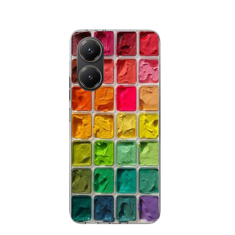 Watercolors Set Paint Palette Painting Box Case Phone Cover for Xiaomi Poco X3 Nfc X5 X6 X7 X4 Gt F7 Ultra F6 F5 Pro F4 F3 M5S M