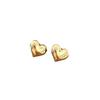 Real Gold-Plated Silver Needle Retro Flower Butterfly Pearl Stud Earrings - Exquisite High-End Design.